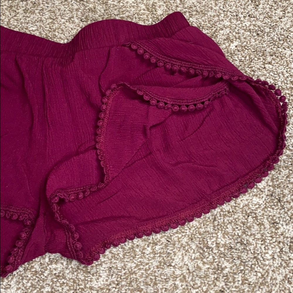 EUC: PacSun Shortie with Scalloped Draping - Picture 5 of 6